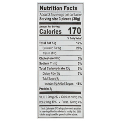 Chocolove Peanut Butter Dark Choc - 3.52 oz - Image 3