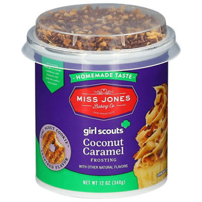 Miss Jones Baking Co Frosting Coconut Caramel - 12 oz - Image 1