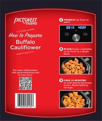 Breaded Vegetables For The Air Fryer, Buffalo Cauliflower - 12.0 oz - Image 5