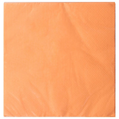 American Greetings Orange Lunch Napkins - 20 Count - Image 1