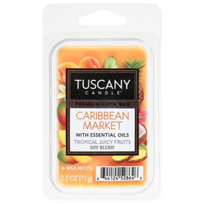 Tuscany Wax Melt Caribbean Mrkt - 2.5 oz - Image 2