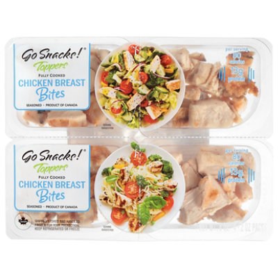 Go Snacks Chicken Bites Fully Cooked - 8 OZ - Image 1
