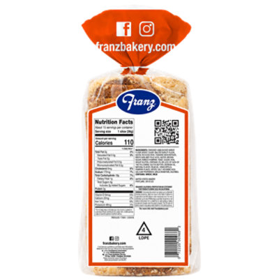 Franz Pumpkin Breakfast Bread - 20 OZ - Image 2