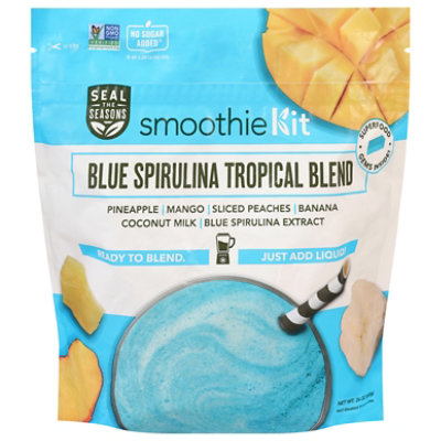 Seal The Seasons Smoothie Kit Blue Spirulina Tripical Blend - 24 oz - Image 1