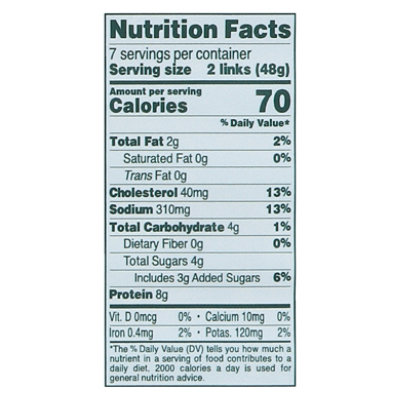 Bilinski's Organic Apple Breakfast Chicken Sausage 12 Oz - 12 OZ - Image 4