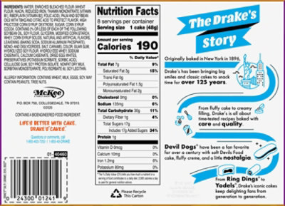 Drakes Salty Caramel Devil Dogs Family Pack - 13.63 oz - Image 5