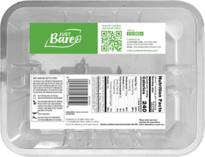 Just Bare Family Pack Chicken Thighs 36oz - 36 OZ - Image 5