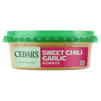 Cedars Sweet Chili Garlic Hommus - 8 OZ - Image 2