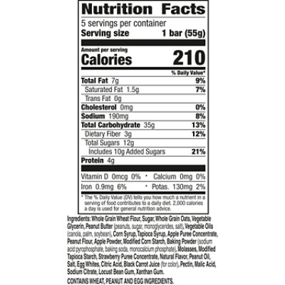 Nv Bars Pb&j Strawberry 5ct - 5 CT - Image 5