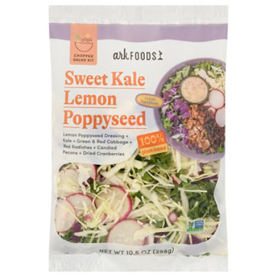 Ark Foods Kale Lemon Poppy Chopped Kit - 10 OZ - Image 1