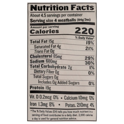 Force Of Nature Ancestral Chicken Meatballs 14oz - 14 OZ - Image 3