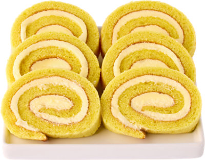 Lemon Cake Roll Sliced 6 Count - EA - Image 1