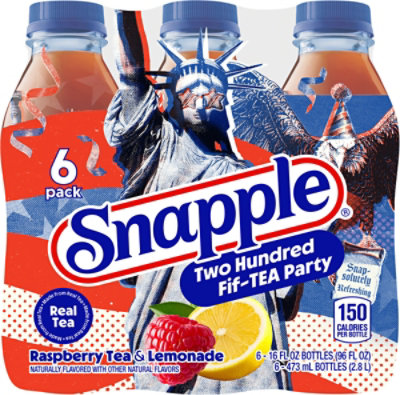 Snprem Rasp Tea & Lmd Rpet 6pk 16 Oz - 96 FZ - Image 5