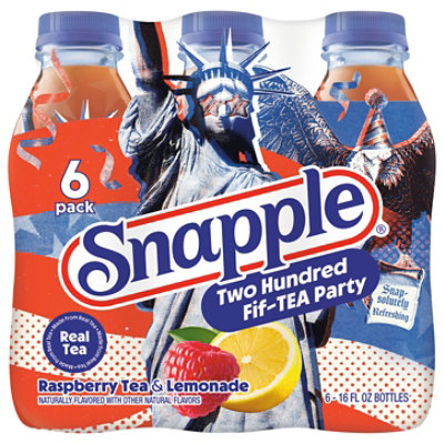 Snprem Rasp Tea & Lmd Rpet 6pk 16 Oz - 96 FZ - Image 1