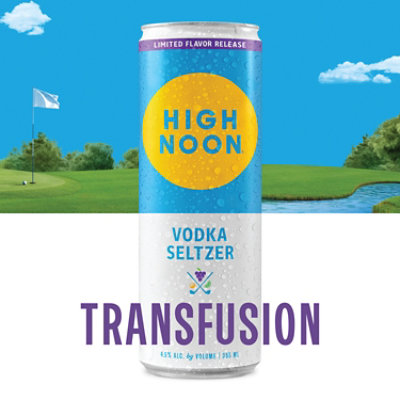 High Noon Transfusion Vodka Hard Seltzer - 6-355 ML - Image 3