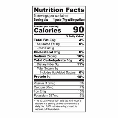 Steam'ables Edamame With Sea Salt, Snack Pack - 20 oz - Image 3