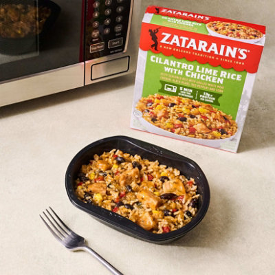 Zatarain's Cilantro Lime Rice With Chicken, 10.5 Oz - 10.5 OZ - Image 4