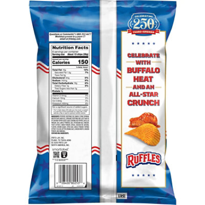 Ruffles Potato Chips Buffalo Wings - 8 OZ - Image 4