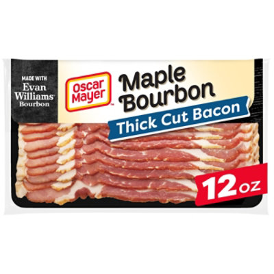 Oscar Mayer Maple Bourbon Sliced Bacon - 12 OZ - Image 1