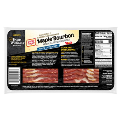 Oscar Mayer Maple Bourbon Sliced Bacon - 12 OZ - Image 3