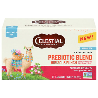 Celestial Seasonings Tea Prebiotic Blend - 16 CT - Image 1