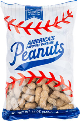 Americas Favorite Pastime Baseball Peanuts - 12 OZ - Image 1
