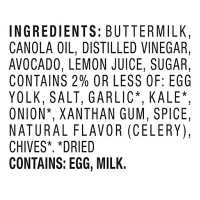 Simply Dressed Avocado Green Goddess Dressing 12fz - 12 FZ - Image 4