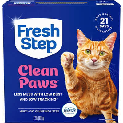 Fresh Step Clean Paws 1/22lb - 22 LB - Image 1