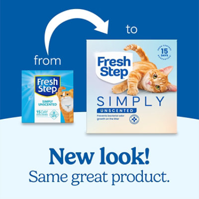 Fresh Step Simply Unscented 1/22lb - 22 LB - Image 3