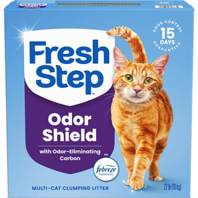 Fresh Step Cat Litter Odor Shield - 22 LB - Image 1