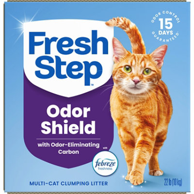 Fresh Step Cat Litter Odor Shield - 22 LB - Image 2