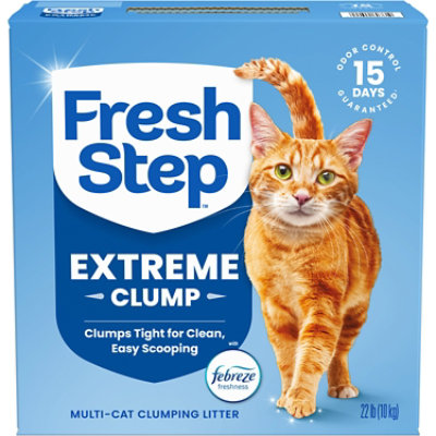 Fresh Step Extreme Mountain Spring 1/22lb - 22 LB - Image 1