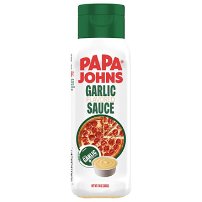 Papa Johns Garlic Sauce 14oz - 14 OZ - Image 1