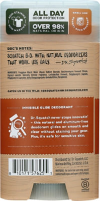 Dr Squatch Deodorant Wood Barrel Bourbon - 2.65 OZ - Image 4