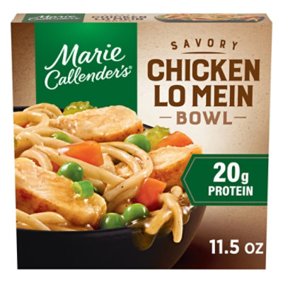 Marie Callender's Savory Chicken Lo Mein Bowl, Frozen Meal, 11.5 Oz - 11.5 OZ - Image 1