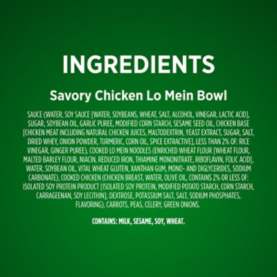 Marie Callender's Savory Chicken Lo Mein Bowl, Frozen Meal, 11.5 Oz - 11.5 OZ - Image 4