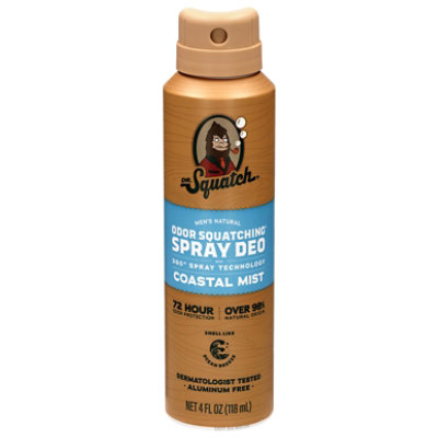 Dr Squatch Deodorant Coastal Mist - 4 OZ - Image 1