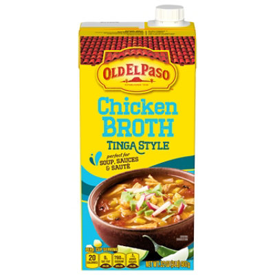 Old El Paso Chicken Broth - 32 FZ - Image 1