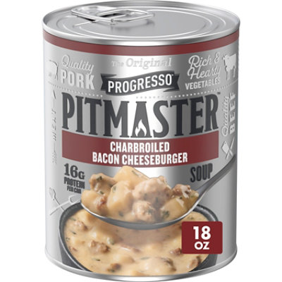 Progresso Pitmaster Charbroiled Bacon Cheeseburger Soup - 18 oz - Image 1
