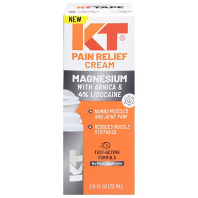 Kt Tape Magnesium + Arnica Cream Roll On 2.5oz - 2.5 FZ - Image 2