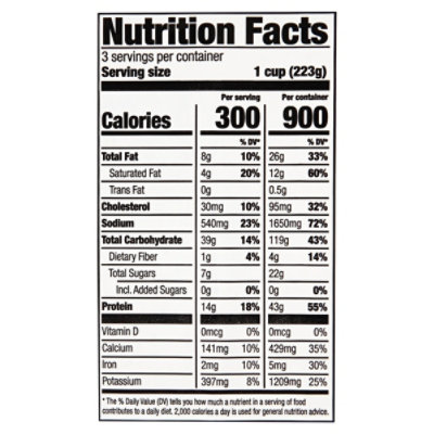 Zatarain's Frozen Bourbon Chicken Pasta, 24.0 Oz - 24 OZ - Image 4