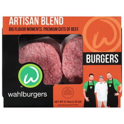 Wahlburgers Artisan Patties - 21.28 OZ - Image 1