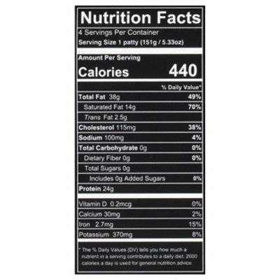 Wahlburgers Artisan Patties - 21.28 OZ - Image 3