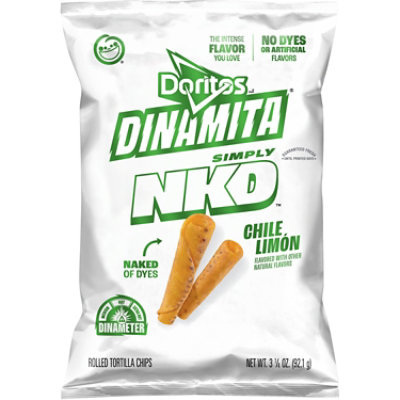 Doritos Dinamita Simply Nkd Tortilla Chips Chile Limon - 3.25 OZ - Image 1