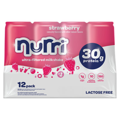 Nurri Shake Strawberry 30g RTD - 12-11 Fl. Oz. - Image 1