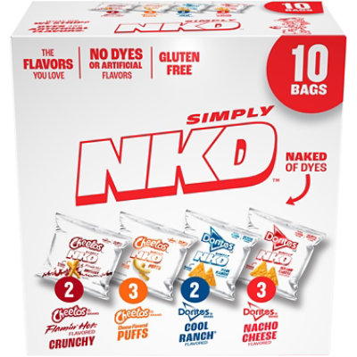 Frito Lay Simply Naked Snacks Variety Pack - 10 ct - Image 2