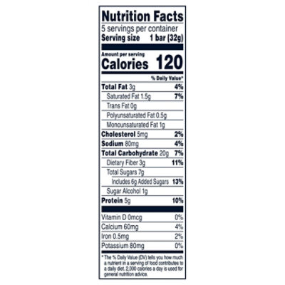 Quaker Chewy Protein Granola Bars Maple & Brown Sugar, 1.12 Oz X 5 - 5 ct - Image 3