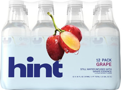 Hint Water Grape 12ct - 12 ct - Image 5
