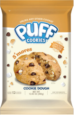 Puff Cookies Cookie Dough S'mores, 12.65 Oz - 12.65 oz - Image 1