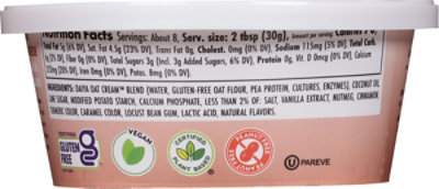 Daiya Cream Cheese Cinnamon  Dairy Free - 8 oz - Image 5